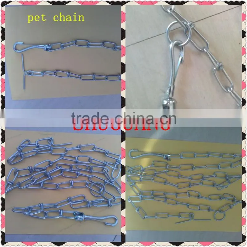 DOUBLE LOOP CHAIN STYLE ANIMAL CHAINS
