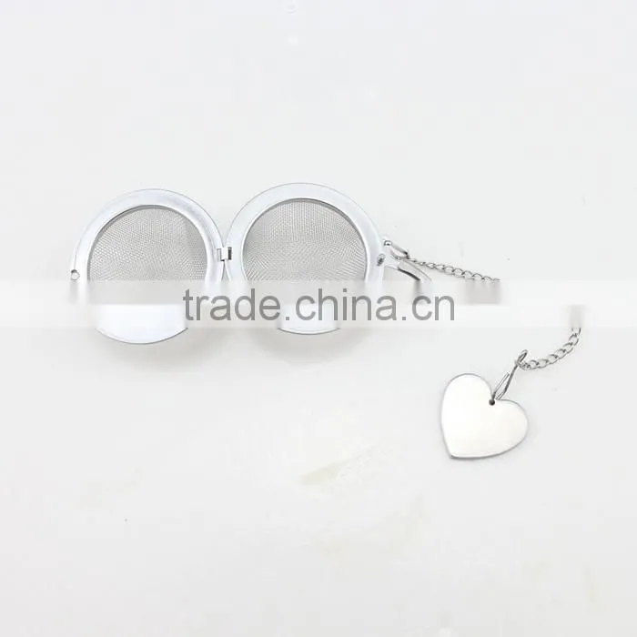 Stainless Steel Mesh Tea Infuser With A Hook Chain