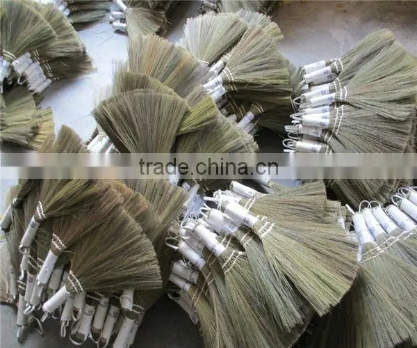 Adjustable Grass Broom with Colorful Short Grass Handle