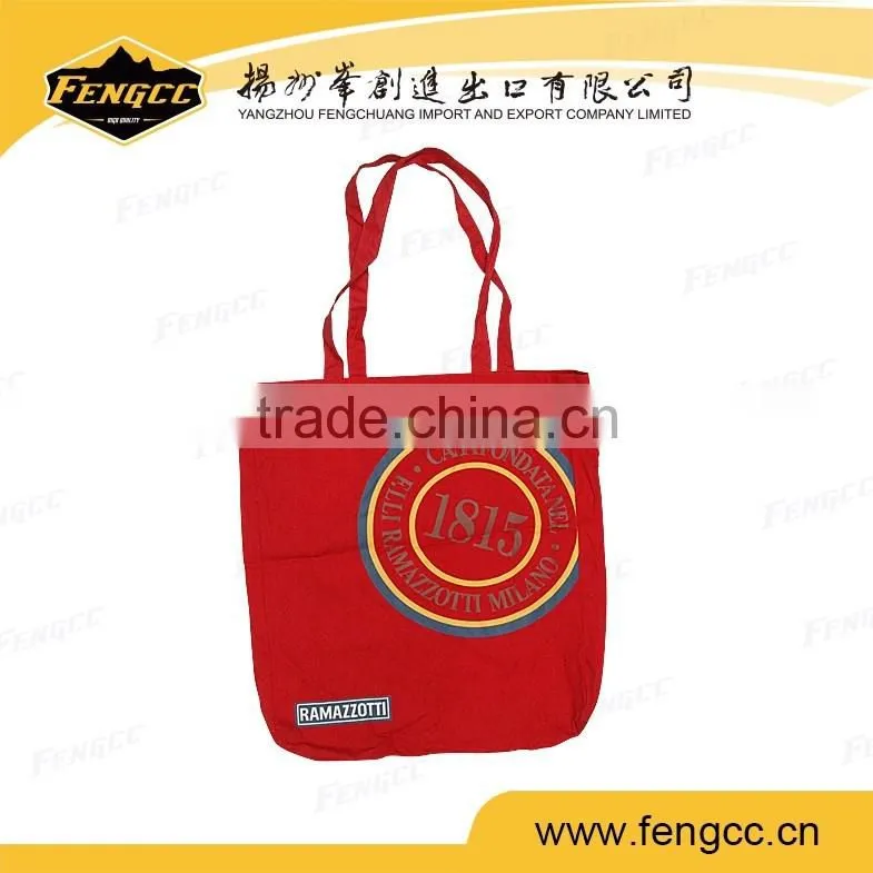 2016 hot sale cotton shopping bag with handle