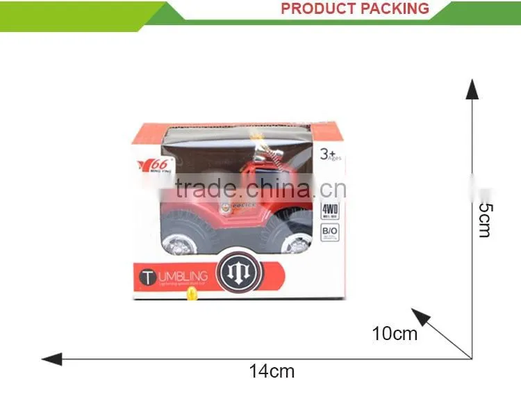 Most popula cheap big wheel tumbling toys electric mini dumper