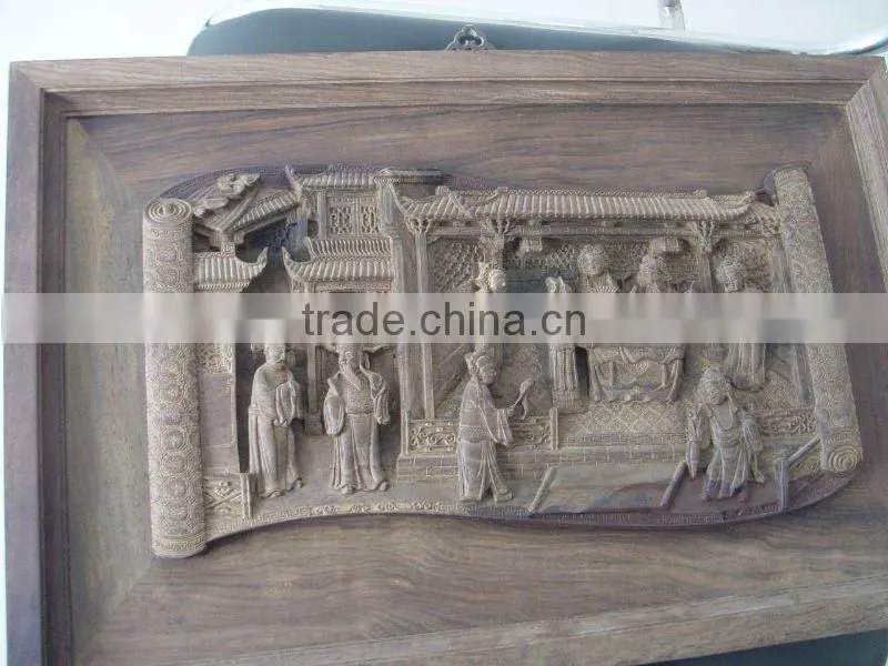 decorative wood carving wall panel