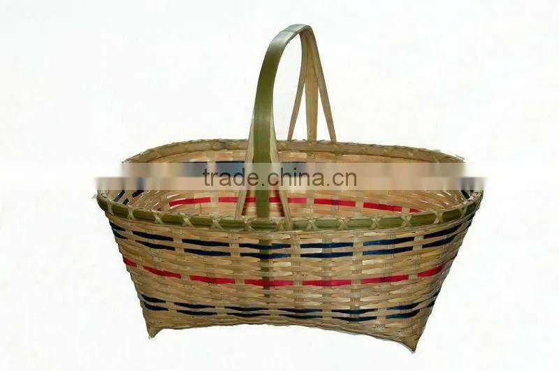 Custom Eco-friendly Bamboo Baskets