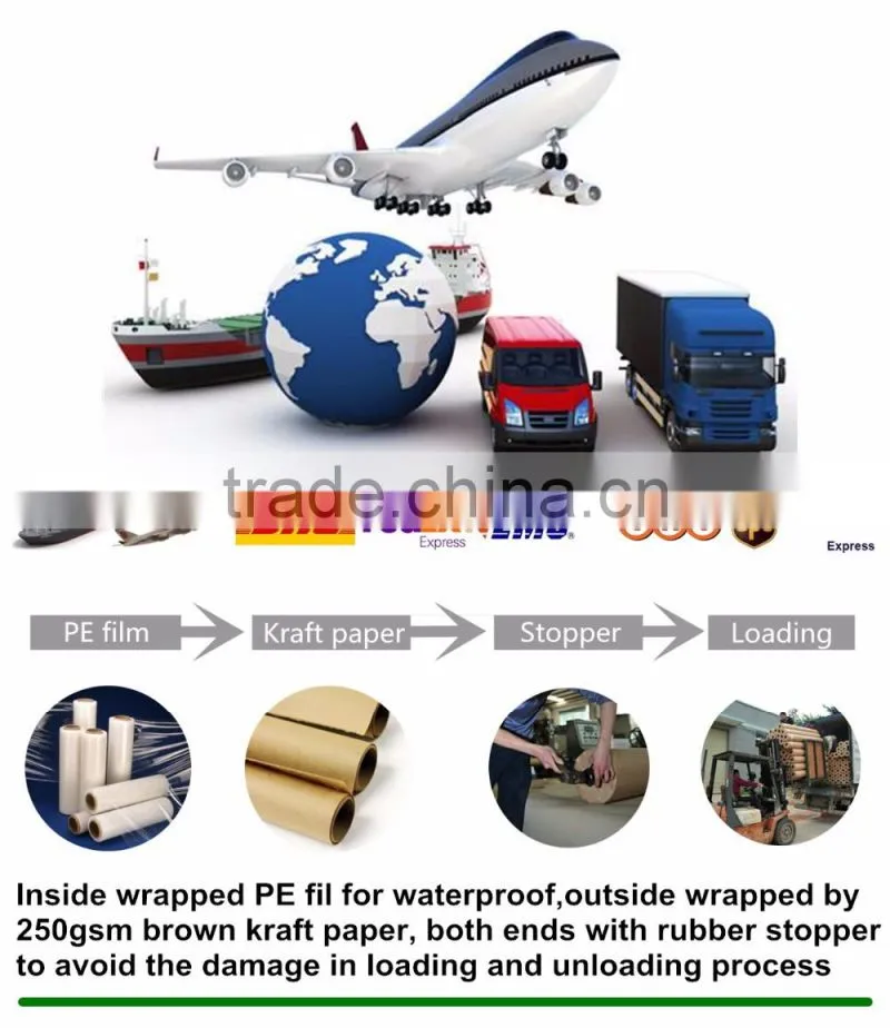 Superior quality waxed paper for food packaging hamburger coffee bread wrapping
