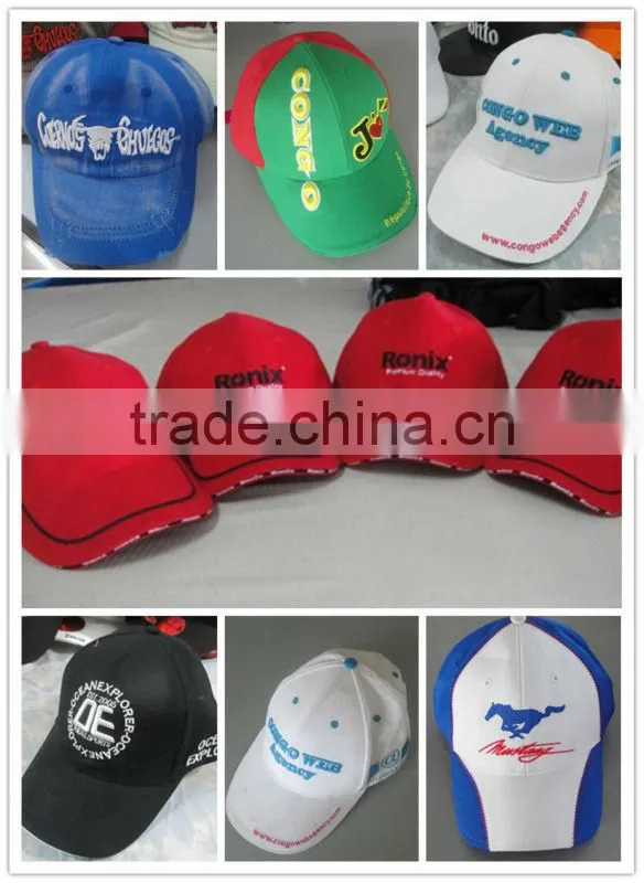 Custom Heavy Brushed High-end Cotton Baseball hat / Baseball hat Soft Front Panel Cotton