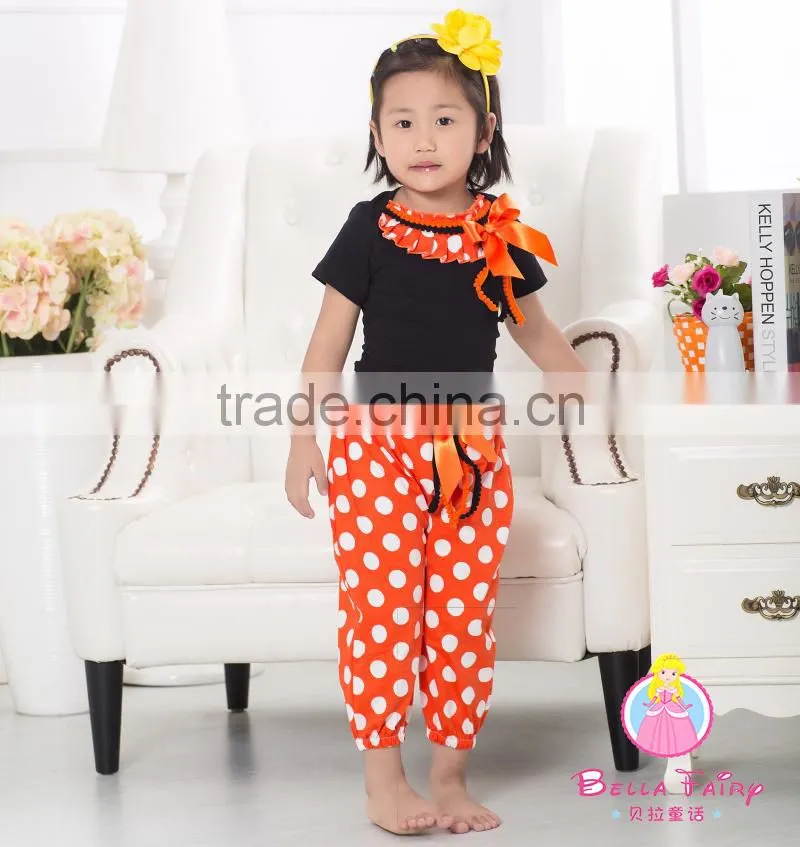2016 New Girls Cute Outfits cotton shirt+pants spring pettiset baby gift clothing set