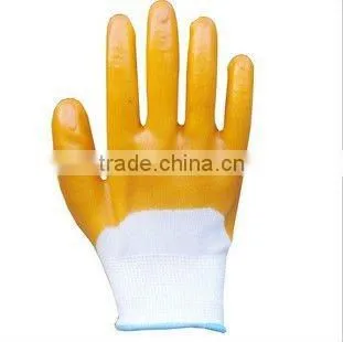 crinkle latex coated gloves