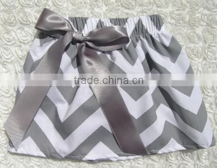 2014 Latest baby chevron petti dress wrapped petti skirts with polka dot stripes party petti skirt for baby girls short skirts