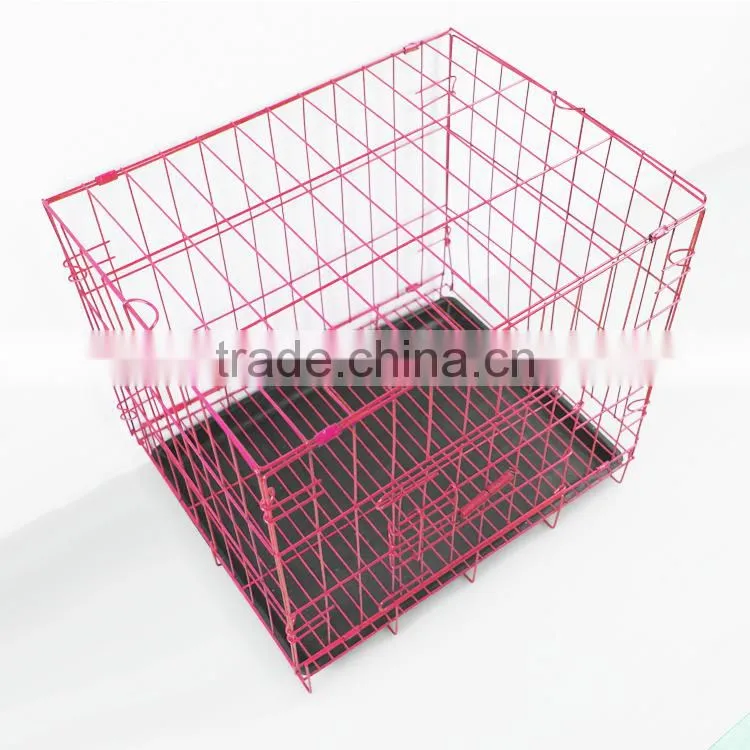 animal rabbit birds dog cat small steel cage colorful thicken pet house