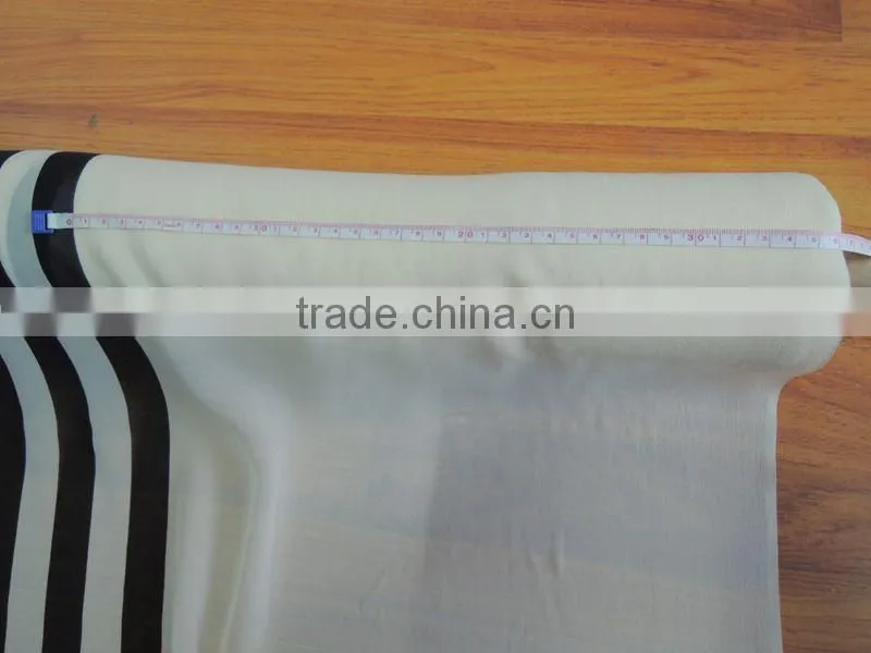 Orientation of 12 mm silk printing sliver latest printing sliver Striped silk printing