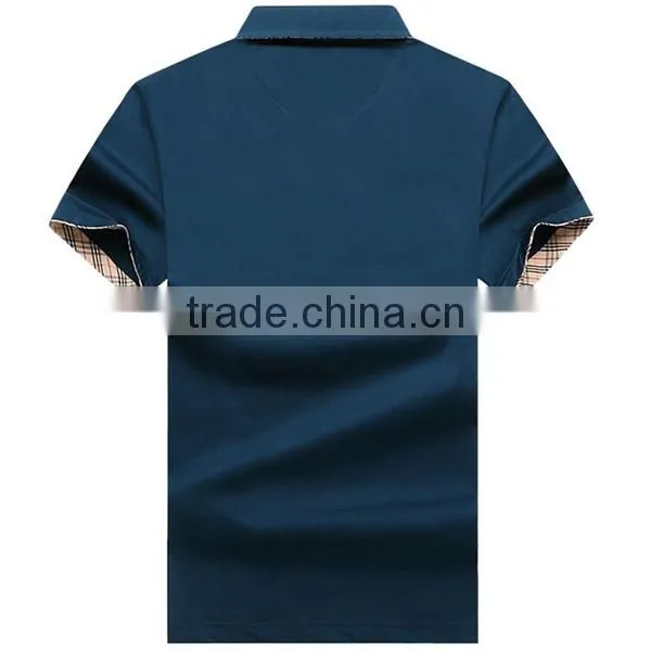 Different color cheap dry fit polo shirt design with combination