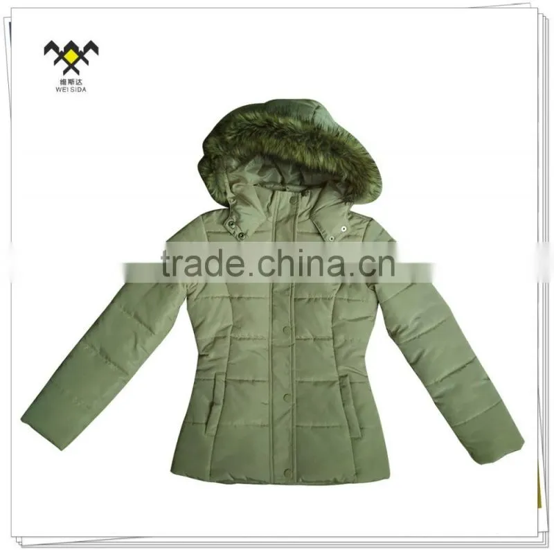 fake fur hood soft shell jacket for girl