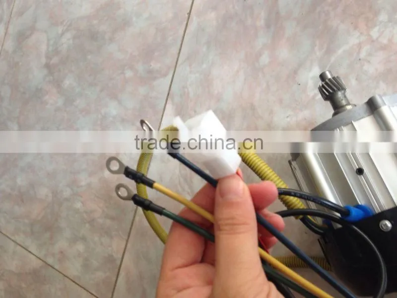 Brushless DC 850w motor for e-rickshaw