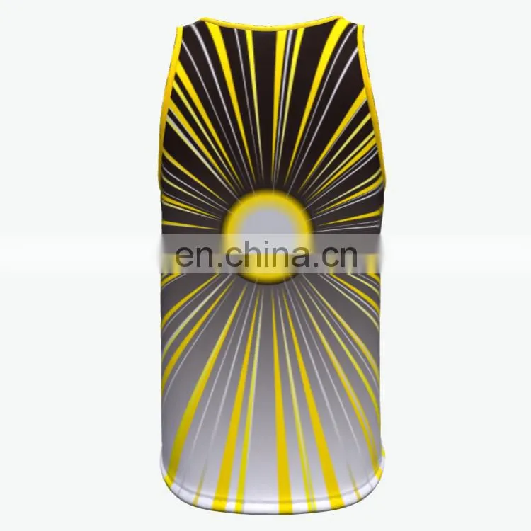 New design yellow running wear