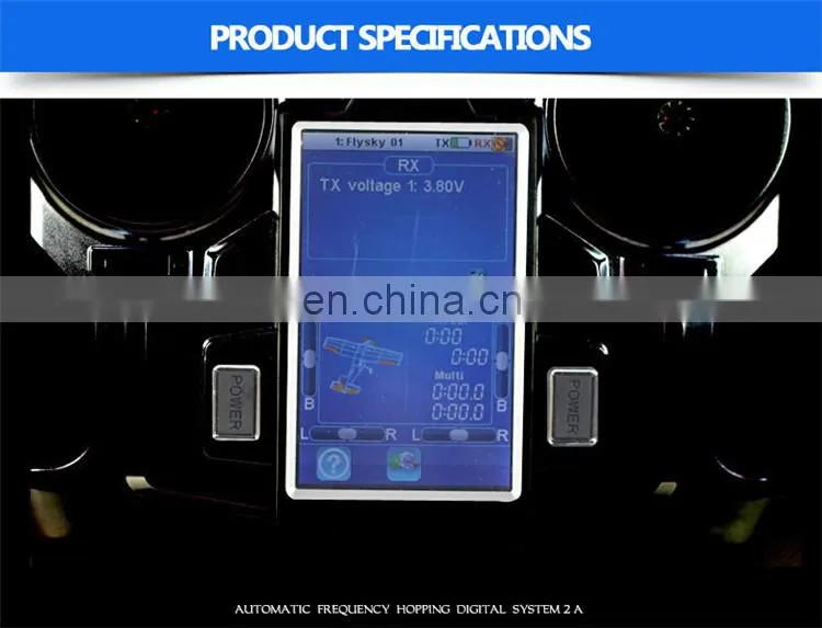 Latest Flysky FS-i10 2.4G 10CH Transmitter Receiver For RC Helicopter Multirotor