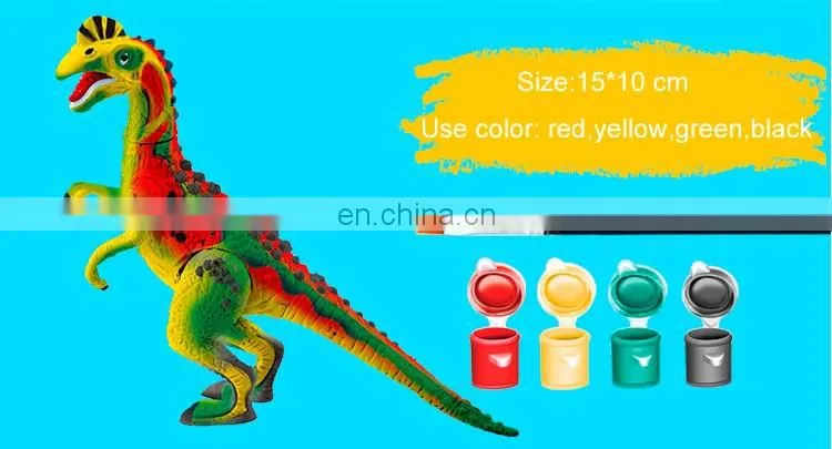 kids mini painting dinosaur figure new toy preschool educational toys