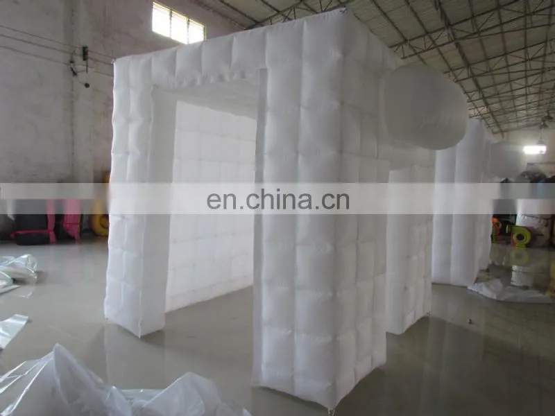 LED inflatable photo booth,inflatable oxford fabric tent