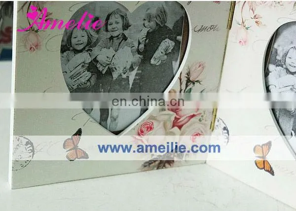 A0111 New Arrival Flip Design Flower silk-screen import picture frames