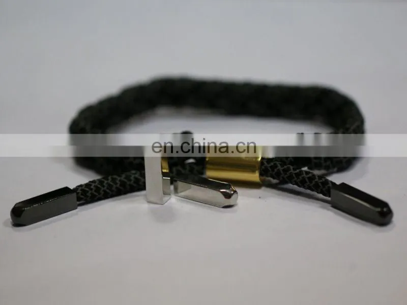 high grade metal accessory custom yeezy aglet for shoelace and bracelet