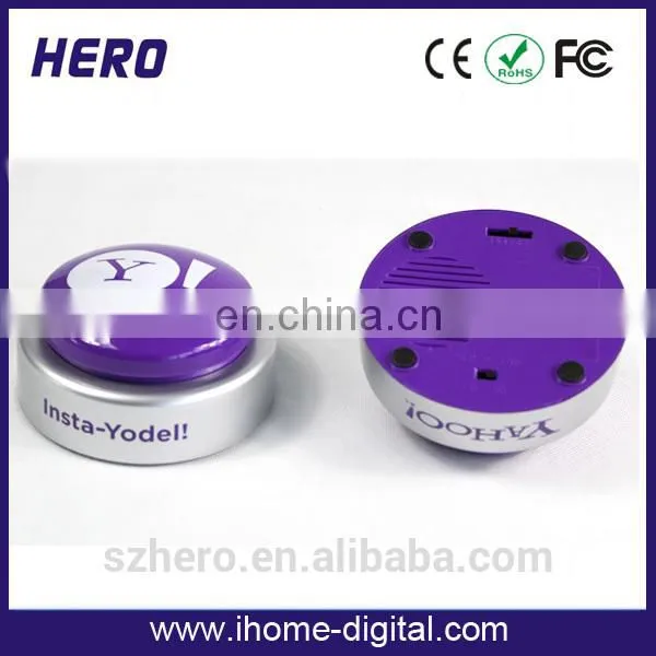 Innovative chinese products electronic music box/easy button recording toys