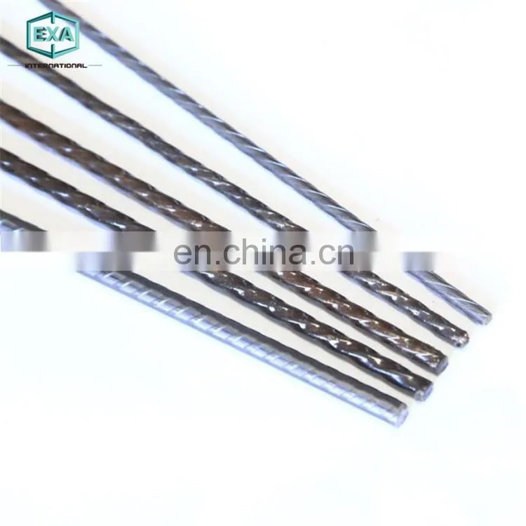 4mm 4.8mm 5mm 6mm 7mm 8mm high tensioned spiral surface Low Relaxation 1860mpa pc steel wire