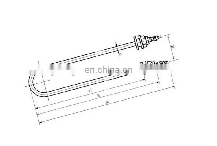 Promotion l Industrial U type Stainless steel Heating Tube With CE Certification