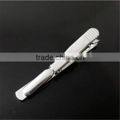 Men Metal Multi Colors Solid Simple Necktie Tie Bar Clasp Clip Clamp Pin 5pcs