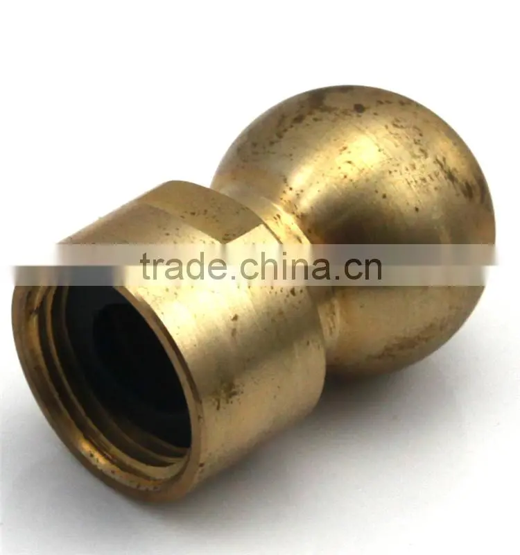 Brass shower head ball joint