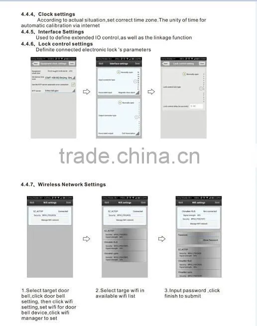New Arrival Home Security Wireless WIFI Video Door Phone With Remote Control by App for Android & IOS Smartphone