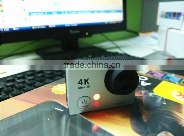 0.95" OLED Front Screen 2.0" LCD Back Screen Dual Screen 4K(3840*2160) Action Camera H3 with WiFi Remote Controlling Via APP