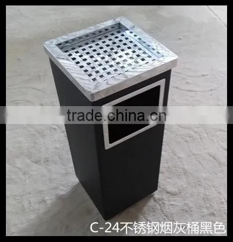 Waste Bin Container Price/Outdoor Metal Litter Bin/Dustbin/Garbage Trash Bin