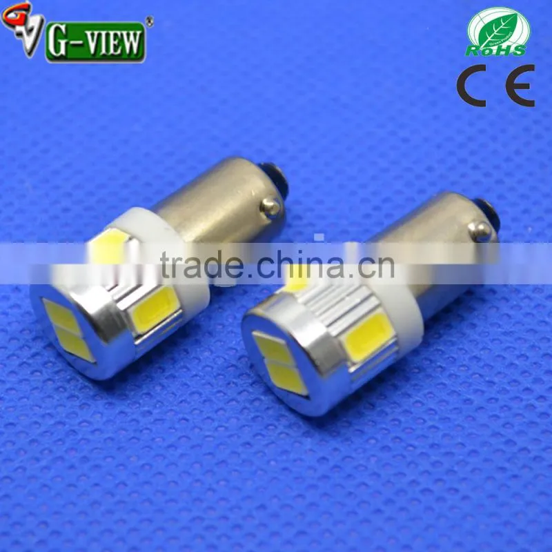 W5W 194 T10 6 pcs led 5630 SMD canbus auto led light with lens projector
