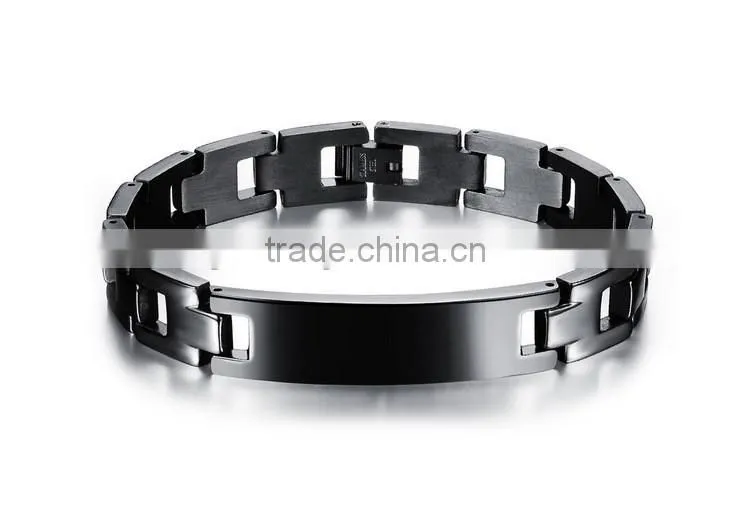 The Spanish cross in the bible the Lord's prayer bracelets corrosion of stainless steel bangles for men