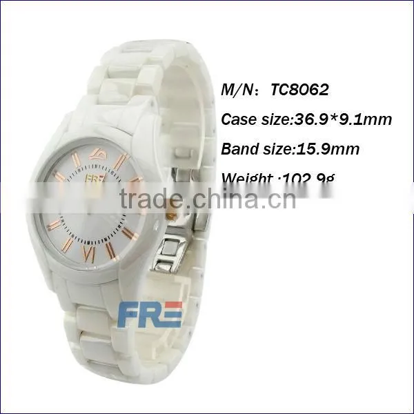 funny wrist watch waterproof wood watch made of ceramic