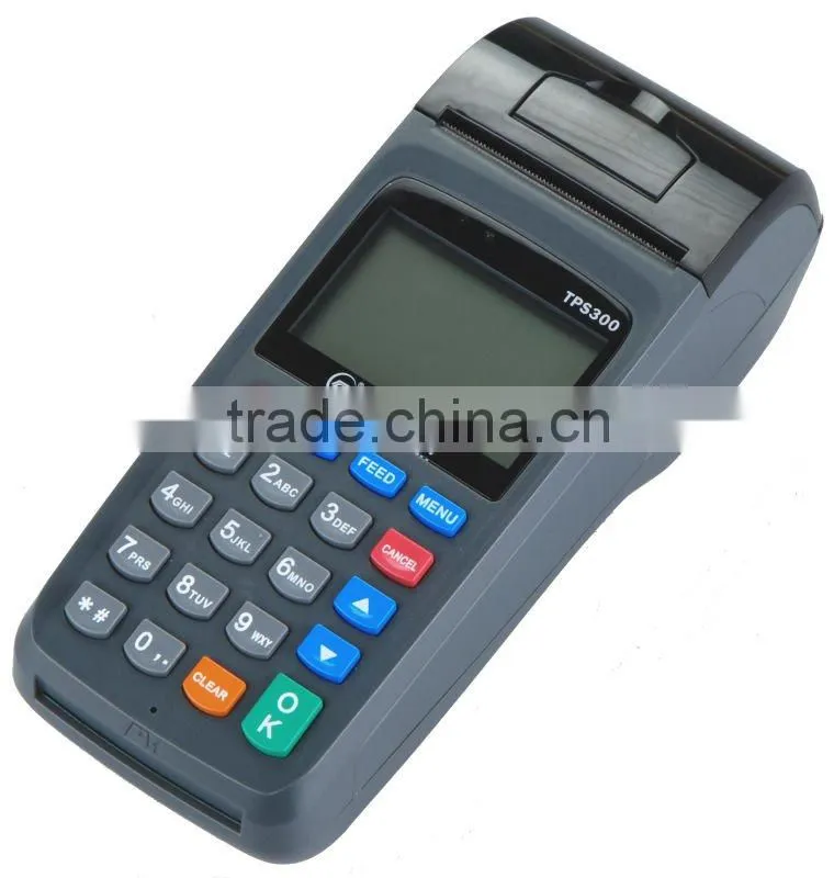 ***TPS300 Telepower GPRS/STK/USSD POS with Barcode Reader