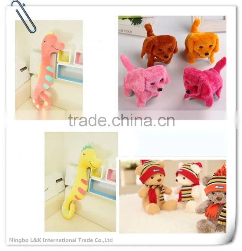 wholesale custom animal plush toy for promotion/customized logo soft toy promotional gifts