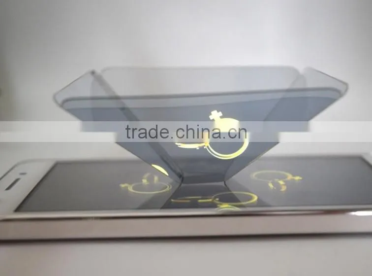 Promotional China Mini 3d holographic projector for iphone6 6plus 5 5s 5c