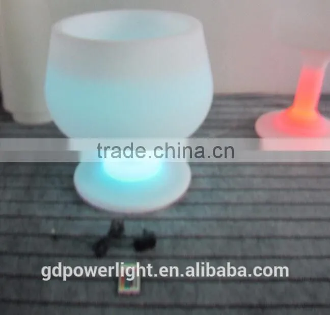 New PE plastic Flowerpot with LED light 4151F