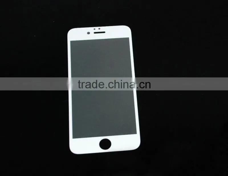 Best quality 100%Full Cover 9h 0.26mm 2.5D For Iphone 6/6s Tempered Glass Screen Protector
