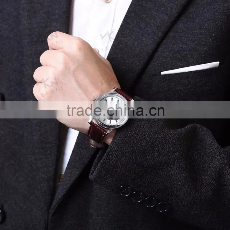 Leather fashion watch, Popular teenage fashion watches for man