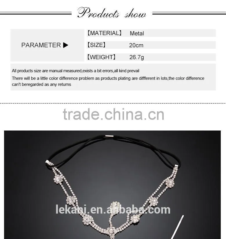 Popular Glass Stone Girls Best Love Indian Head Chain