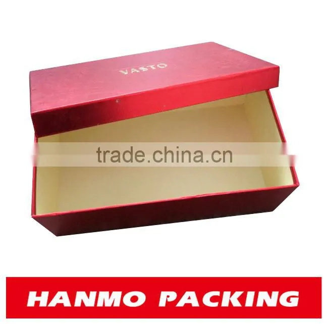 custom made&printed paper high-heel shoe box factory price