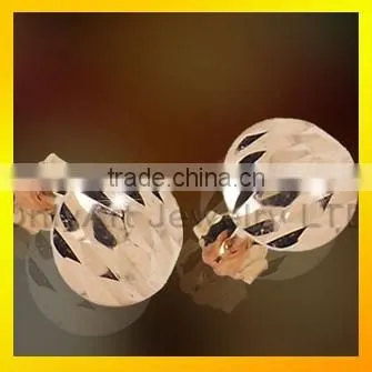 Fashion design stud earrings top quality shiny latest hanging earrings