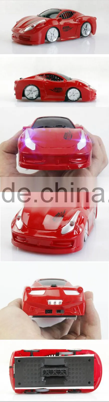 Climbing Wall RC Car iW500 Controlled by iPhone/iPod Touch/iPad (red) by VTooLand