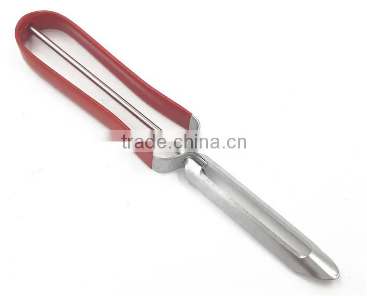 Plastic slicer and peeler for vegetable
