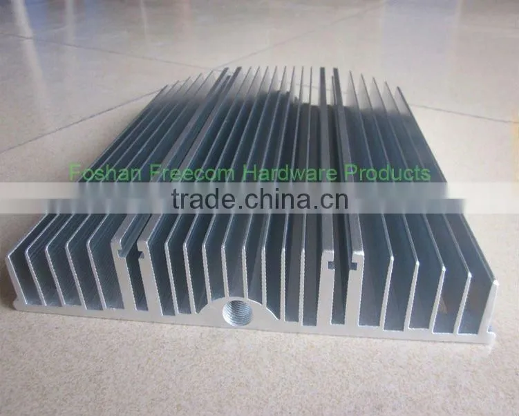 Anodizing aluminum profiles for heat sink