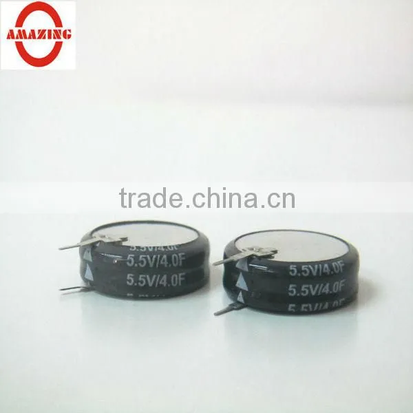 high capacitance farad capacitor 5.5v 0.33f