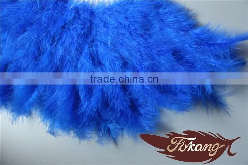 Europe Regional Feather And Promotion Advertising Theme Hand Party Feather Fan