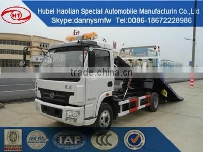 JMC hot sale low bed flat bed wrecker road resuce truck low price tow truck for sale