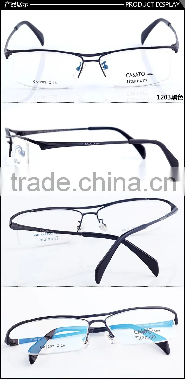 CASATO Modern Men Titanium Glasses With Myopia Lens